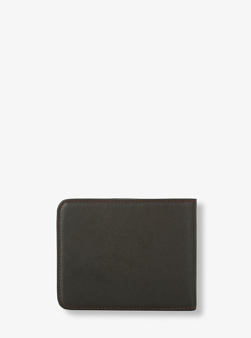 Alohaleather Bifold Wallet In Dark Brown - Image 2