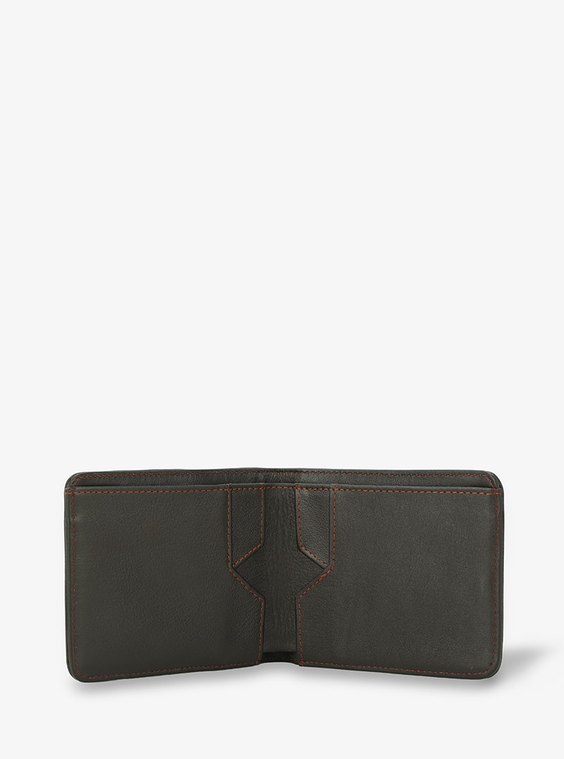 Alohaleather Bifold Wallet In Dark Brown - Image 3