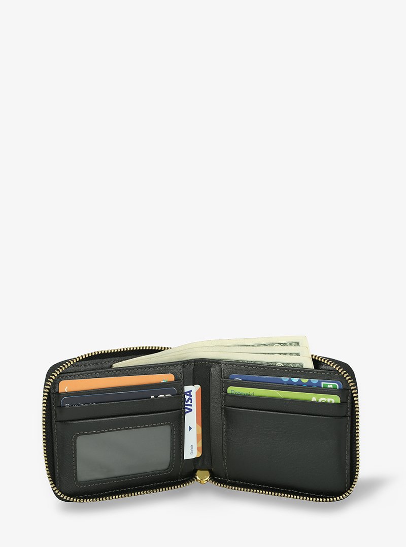 Alohaleather Box Wallet In Black Epsom Leather - Image 4