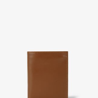 Alohaleather Bifold Stand Wallet In Light Brown Leather