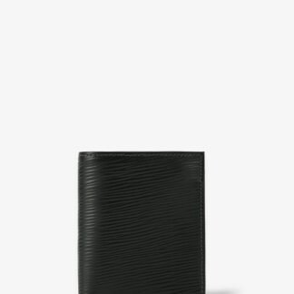 Bifold Stand Wallet In Alohaleather Black EPI Leather