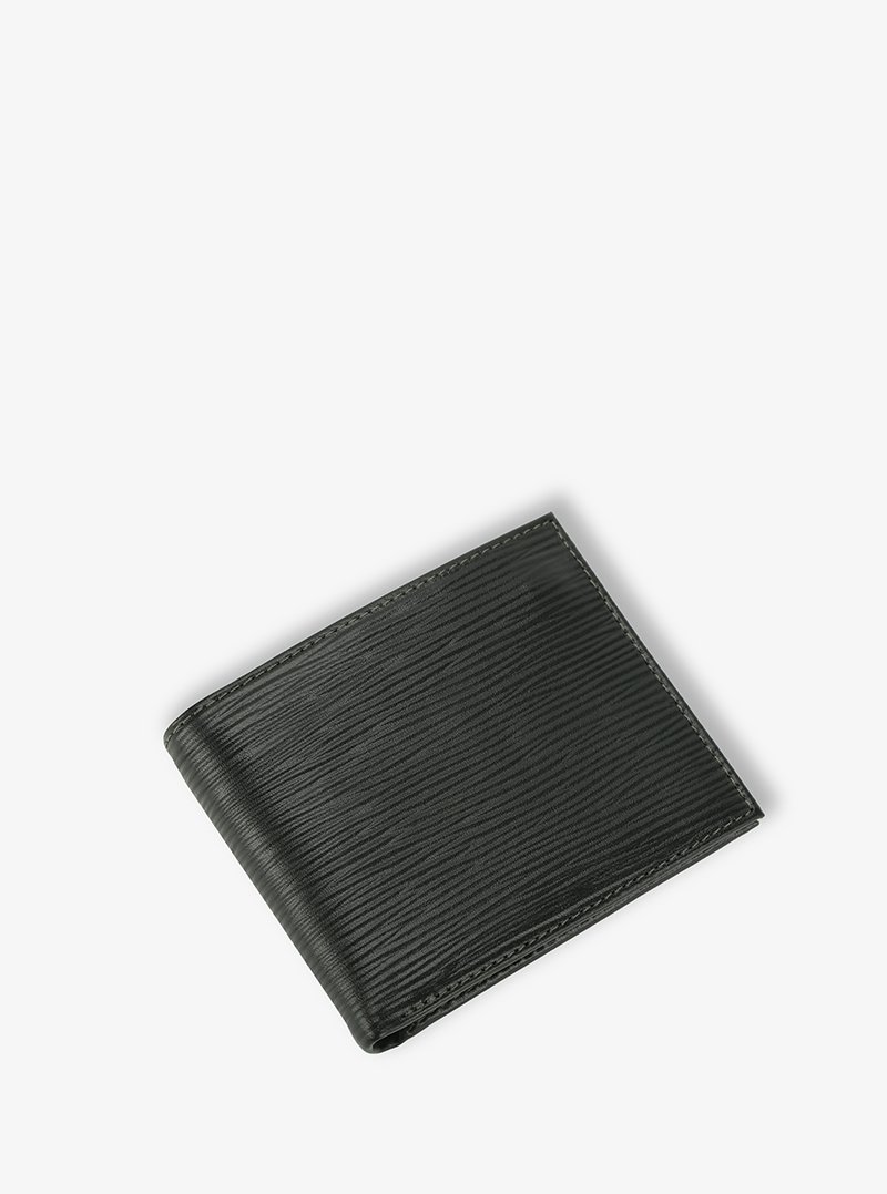 Alohaleather Bifold Wallet In Black Leather - Image 3