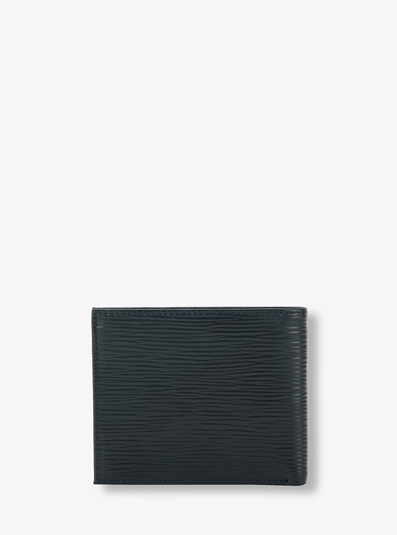Alohaleather Bifold Wallet In Dark Blue EPI Leather - Image 2