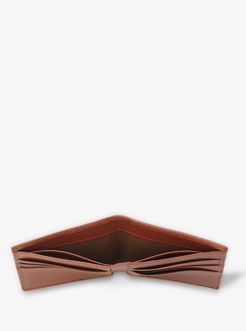 Alohaleather Bifold Wallet In Premium Brown Mill - Image 4