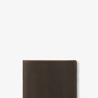 Bifold Wallet In Alohaleather Vintage Dark Brown Leather