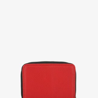 Box Stand Wallet In Red Alohaleather Epsom Leather