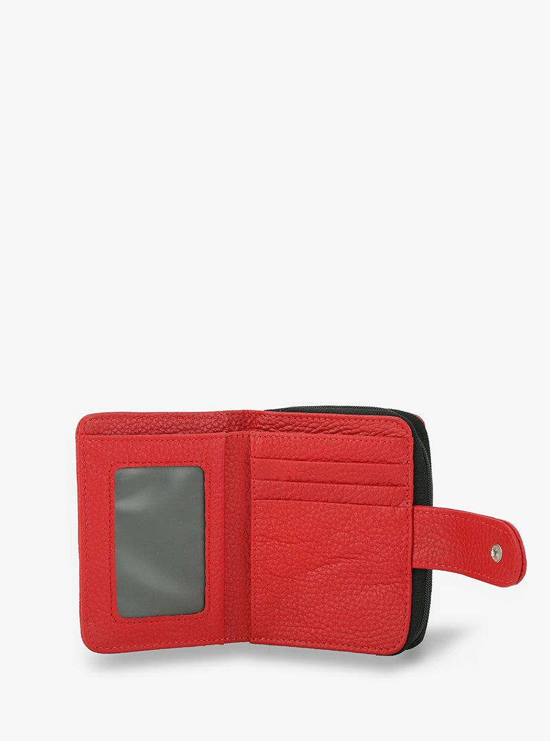 Alohaleather Box Stand Wallet In Red Epsom Leather - Image 2