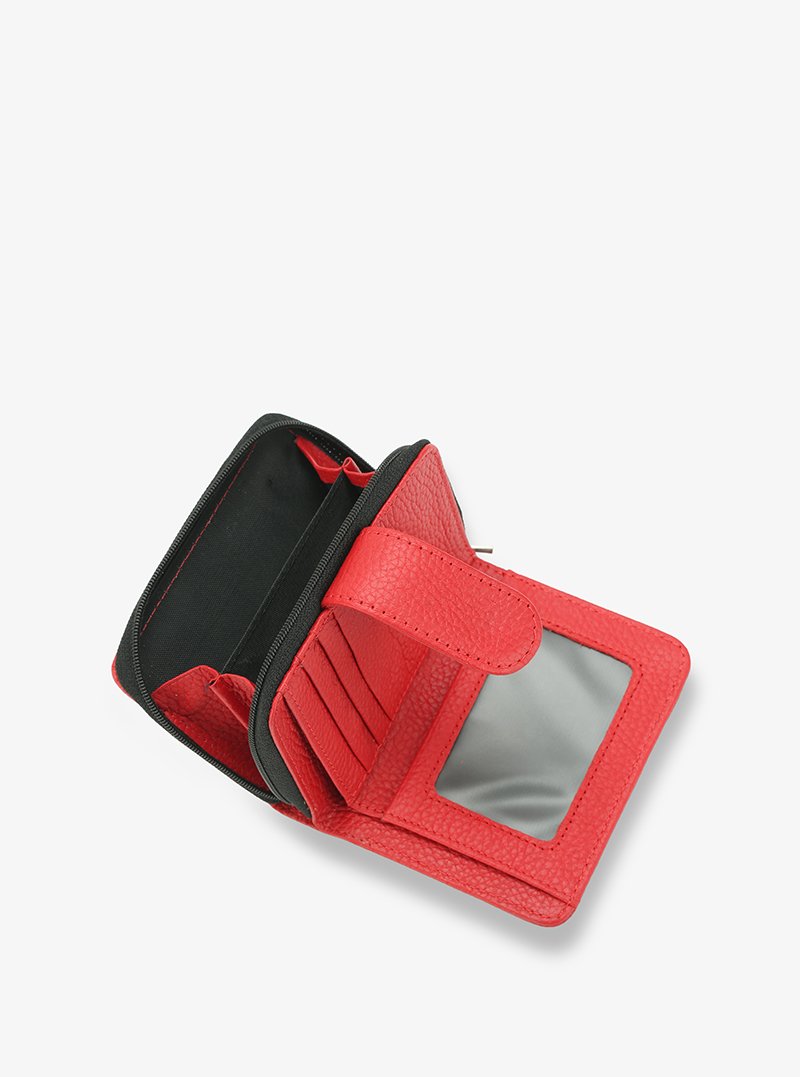 Alohaleather Box Stand Wallet In Red Epsom Leather - Image 3