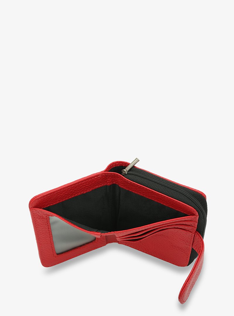 Alohaleather Box Stand Wallet In Red Epsom Leather - Image 4
