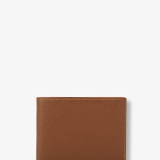 Bifold Wallet In Alohaleather Brown Taiga Leather