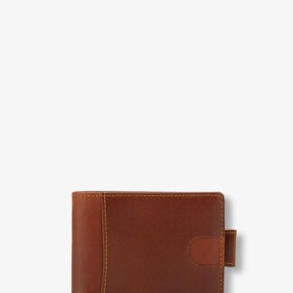 Bifold Wallet In Vintange Brown AlohaLeather