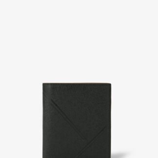 Bifold Wallet In Black AlohaLeather Taiga Y Stripe