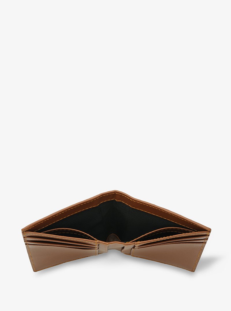 Alohaleather Bifold Wallet In Black Taiga Y Stripe - Image 4