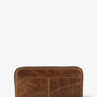 Large Wallet In Vintage Leather