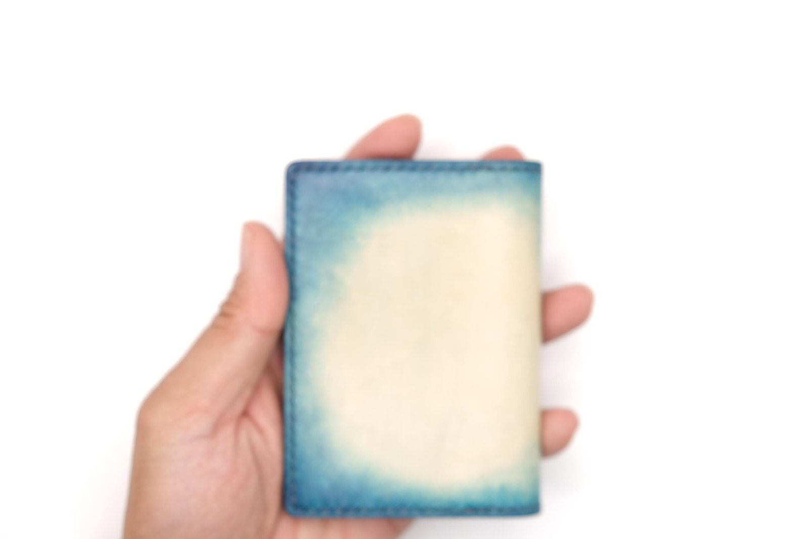 Hand-Carved Whale Mini Leather Wallet – Ocean Lover Gift, Handmade Slim Wallet, Whale Wallet - Image 8