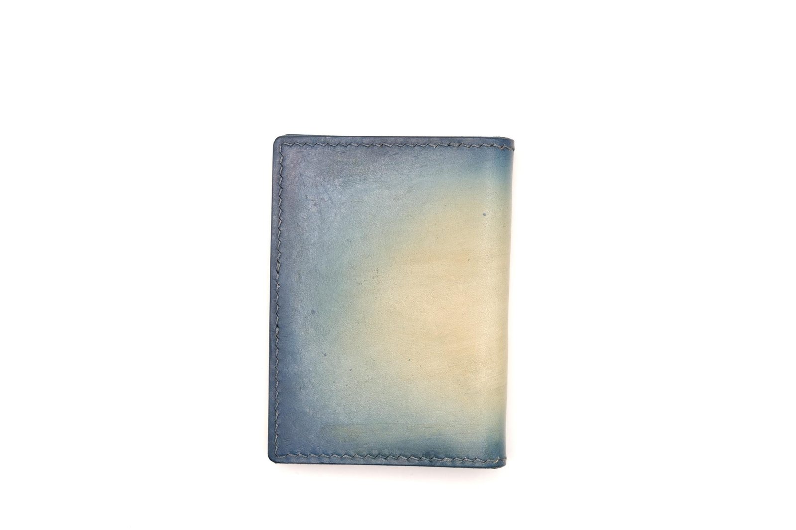 Mini Leather Wallet with Hand-Carved Whale and Roses – Floral Ocean Wallet, Whale Lover Gift - Image 4