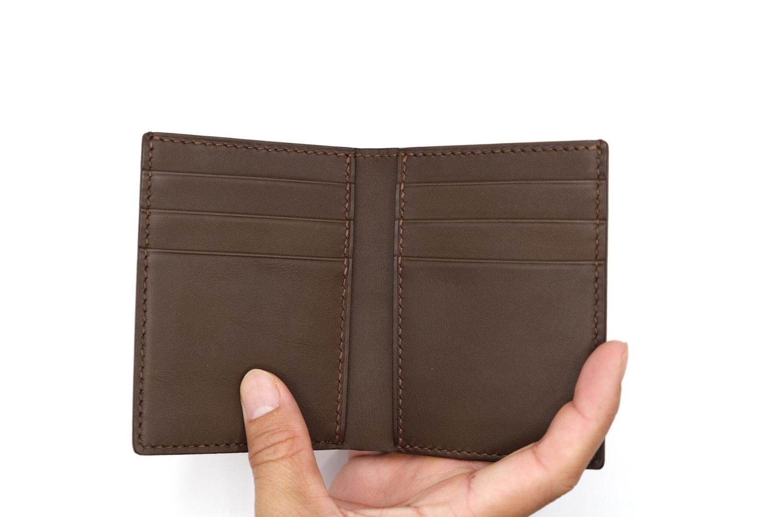 Vertical Bifold Leather Wallet with Hand-Carved Cheetah – Handmade Wild Cat Wallet, Safari Gift for Him - Image 9