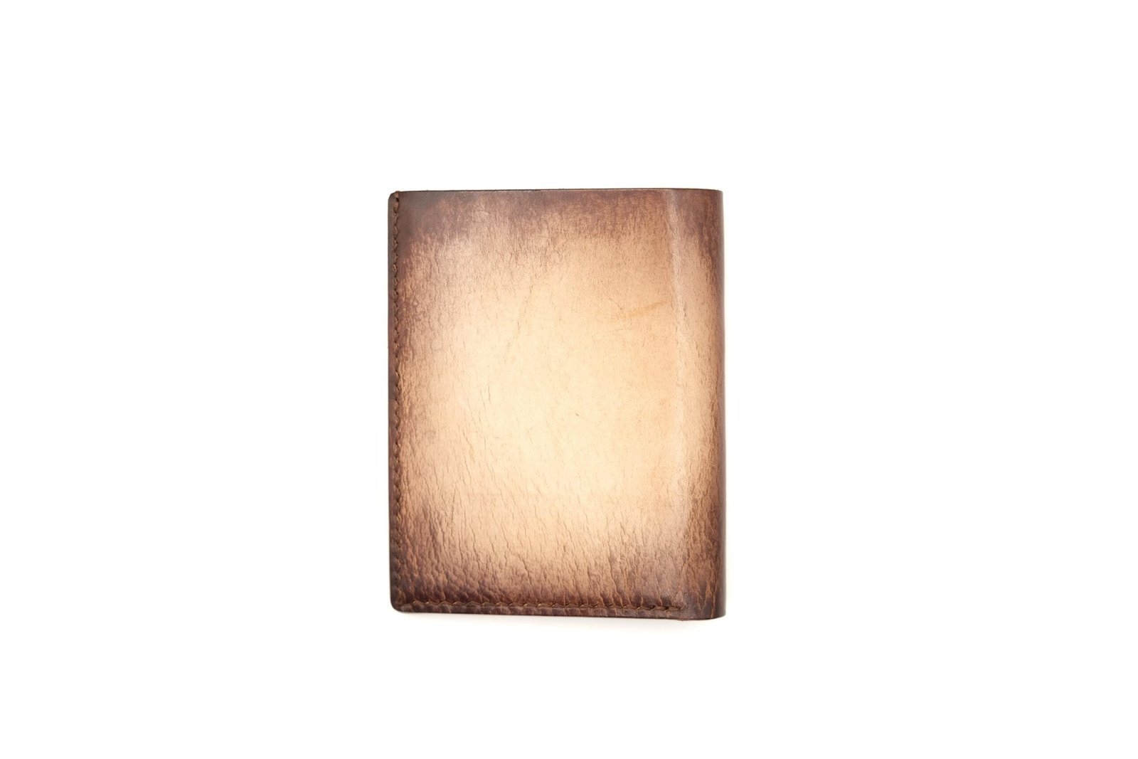 Vertical Bifold Leather Wallet with Hand-Carved Rabbit – Bunny Wallet, Gift for Him or Her - Image 4