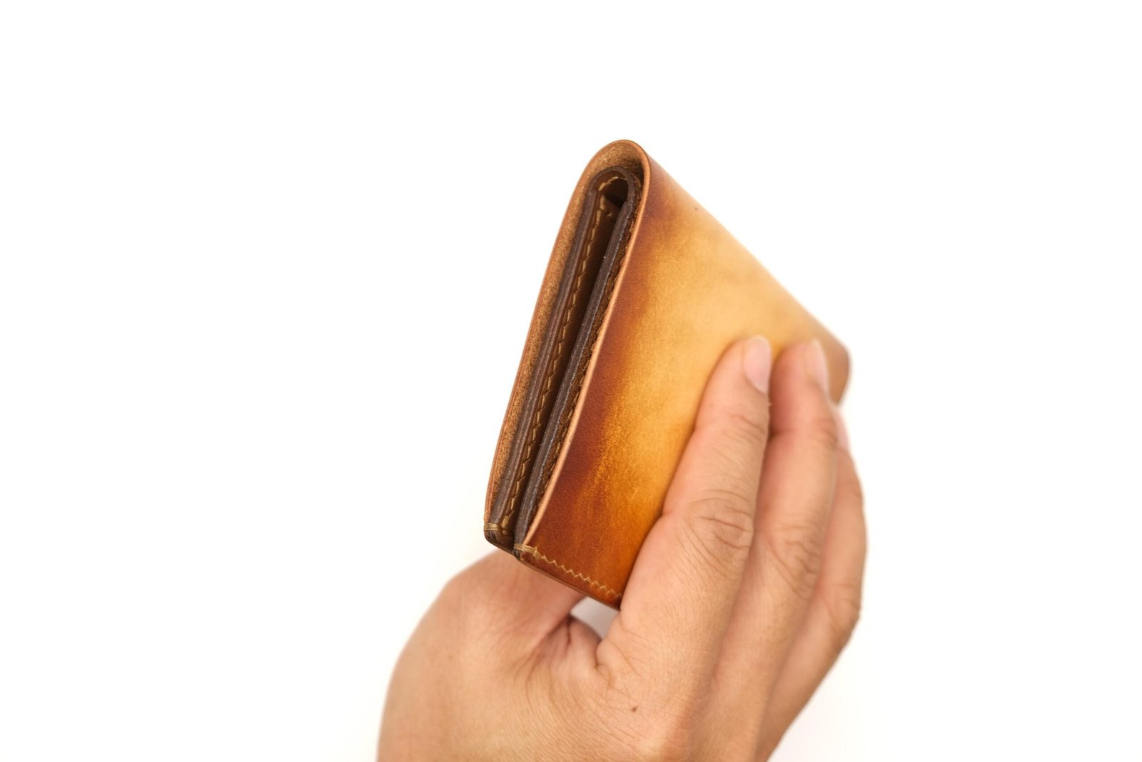 Tall Bifold Leather Wallet with Hand-Carved Barn Owl – Owl Art Wallet, Wildlife Gift, Gift for Her - Image 7