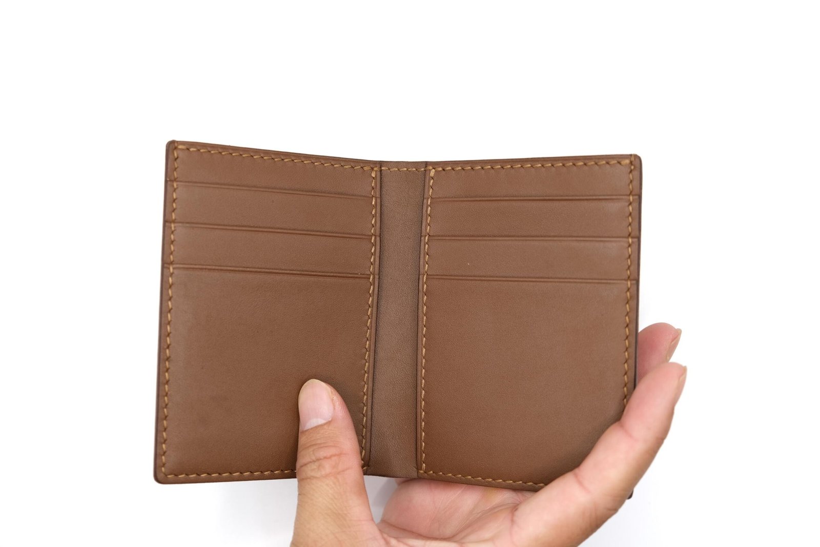 Bifold Leather Wallet with Hand-Carved Raccoon – Handmade Leather Wallet – Nature Lover Gift - Image 8