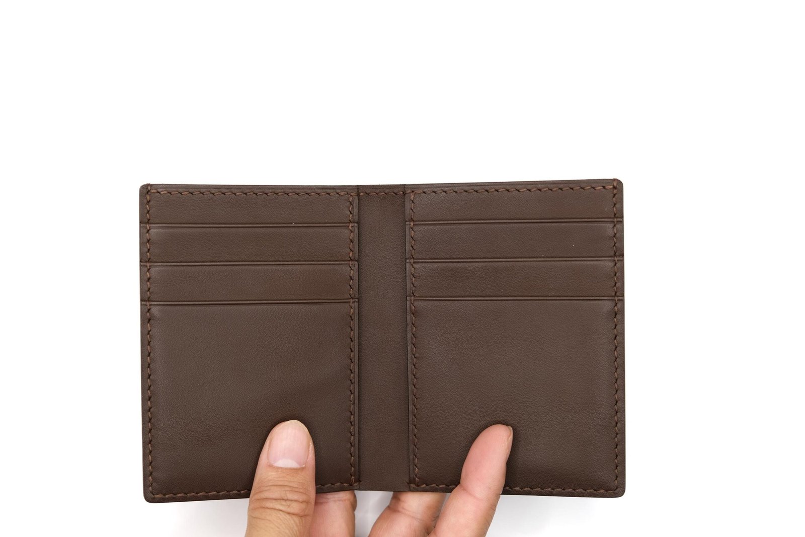 Tall Bifold Leather Wallet with Hand-Carved Roaring Tiger – Unique Gift for Men - Image 10