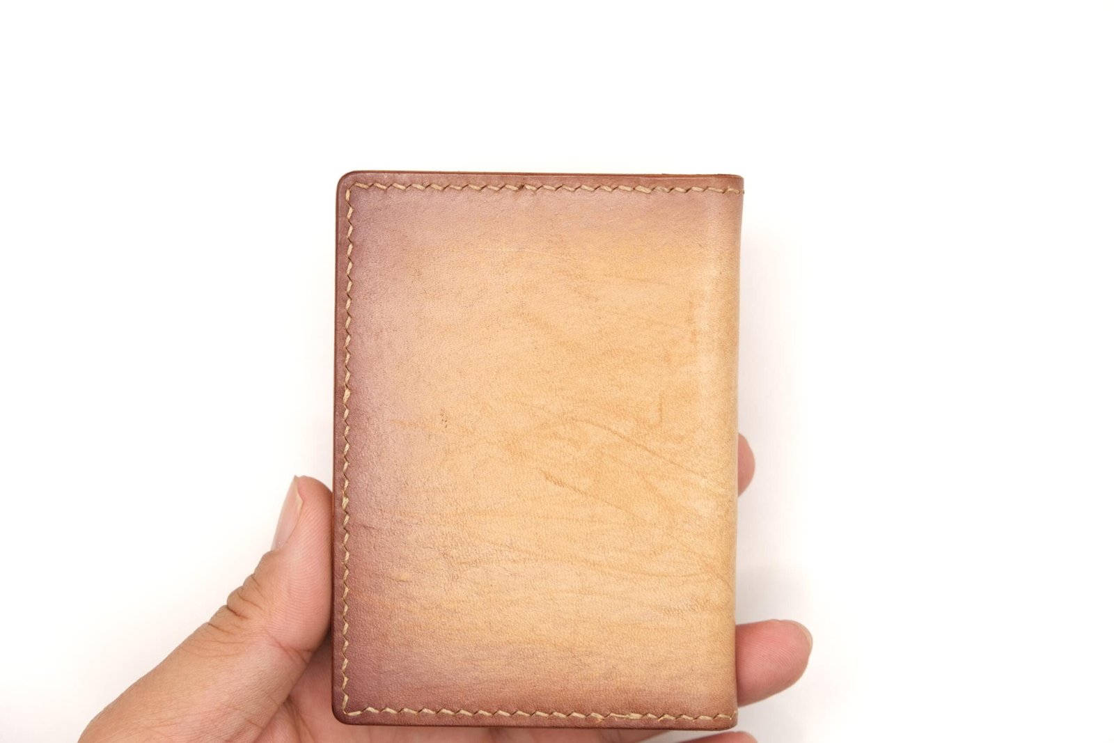 Mini Leather Wallet with Hand-Carved Owl – Woodland Animal Wallet, Nature-Inspired Gift - Image 7