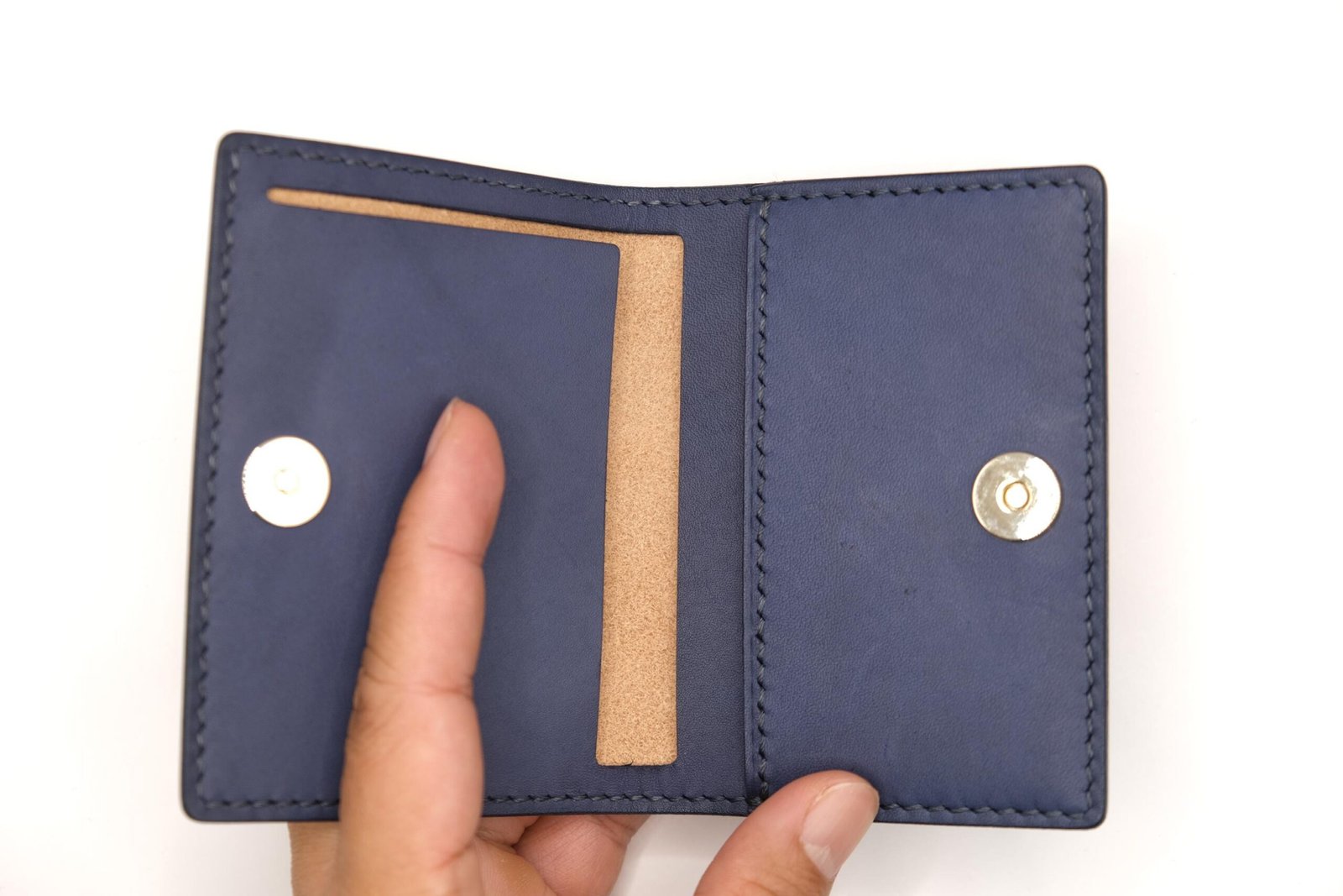 Mini Leather Wallet with Hand-Carved Blue Sea Turtle – Honu Wallet, Ocean Lover Gift, Marine Life Art - Image 9