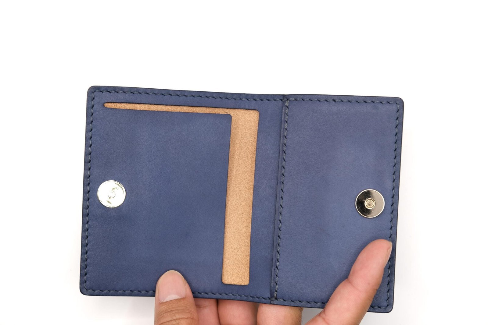 Mini Leather Wallet with Hand-Carved Sea Turtle and Baby – Honu Wallet, Ocean Lover Gift - Image 9