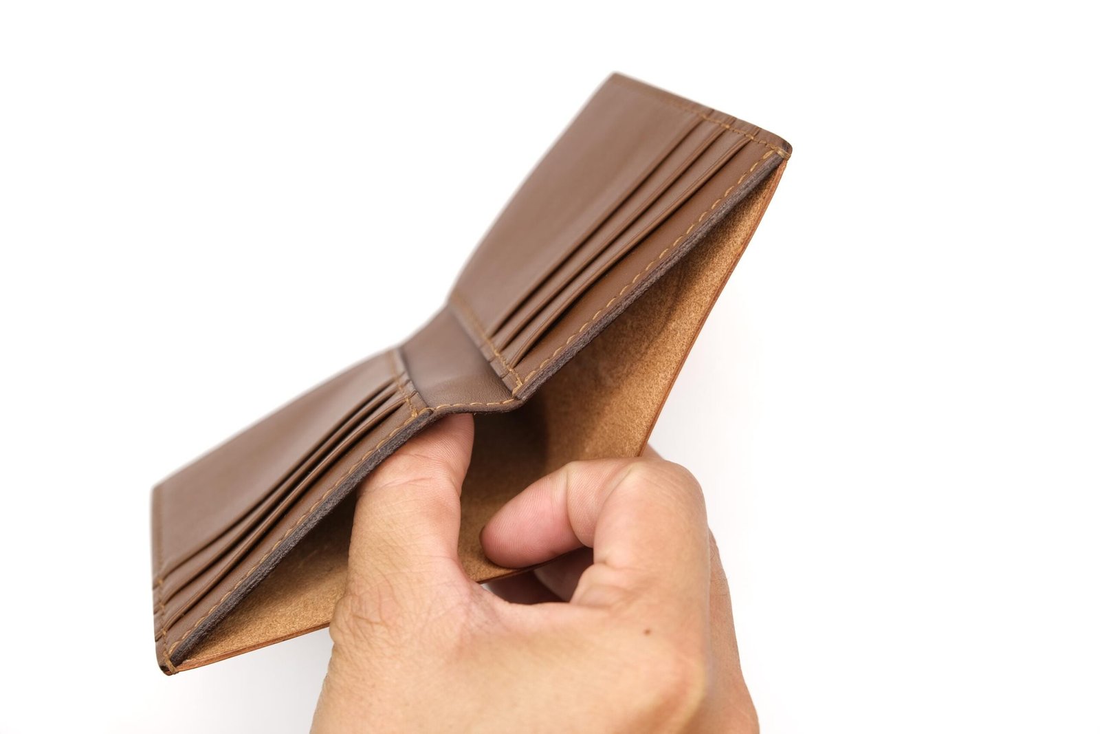 Tall Bifold Leather Wallet with Hand-Carved Barn Owl – Owl Art Wallet, Wildlife Gift, Gift for Her - Image 2