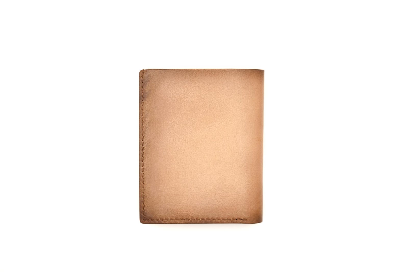 Tall Bifold Leather Wallet with Hand-Carved Japanese Oni Mask – Samurai Demon – Unique Wallet - Image 5