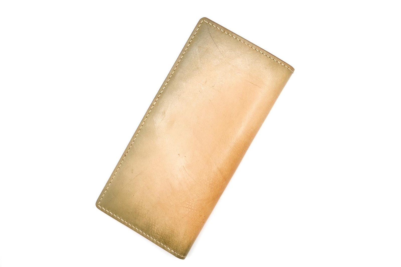 Hand-Tooled Leather Long Wallet with Pink Hibiscus Flowers – Hawaiian Gift for Her, Handmade Leather Clutch - Image 3