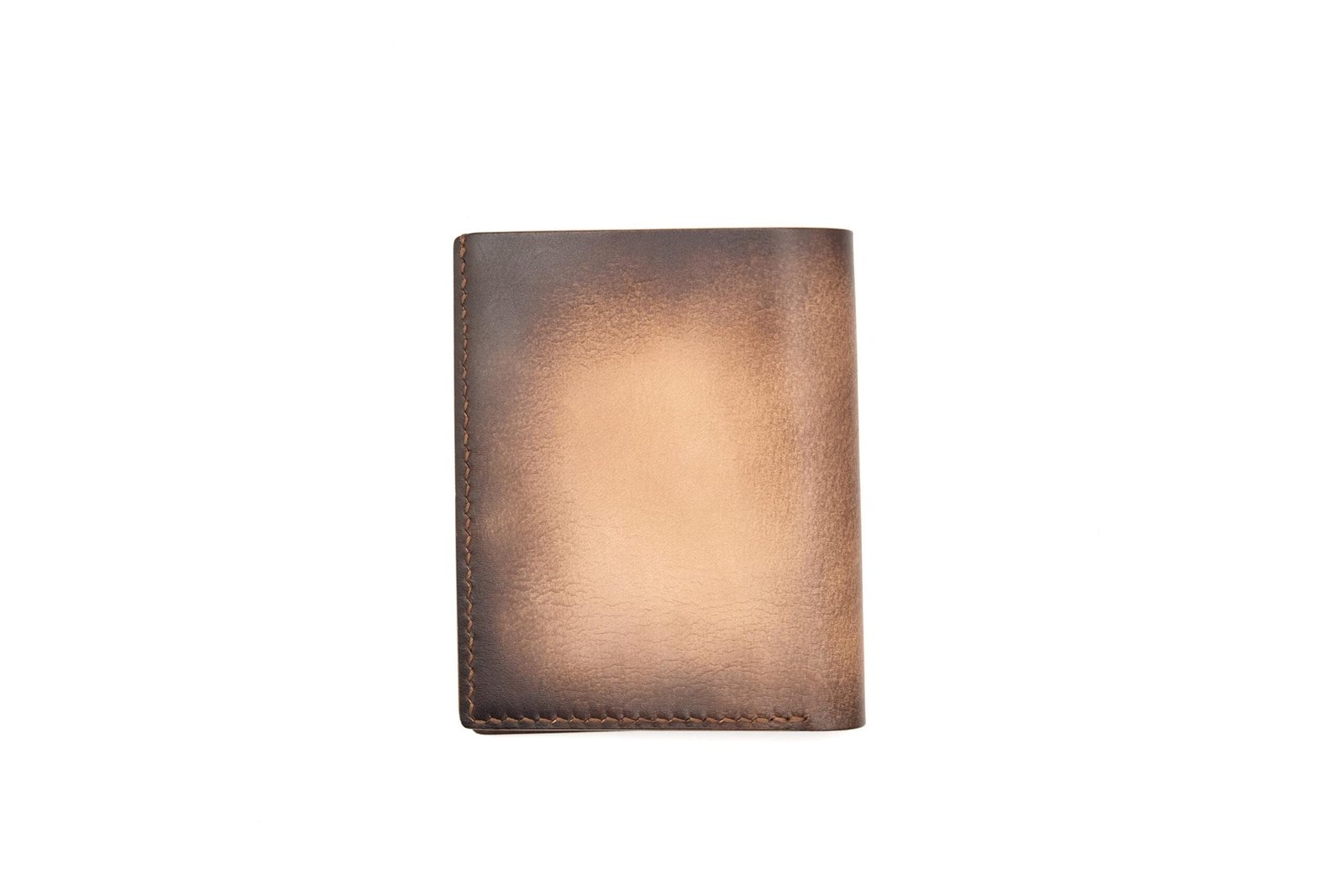 Hand-Carved Leather Tall Bifold Wallet with Lion Cub – Handmade Lion Lover Gift - Image 5