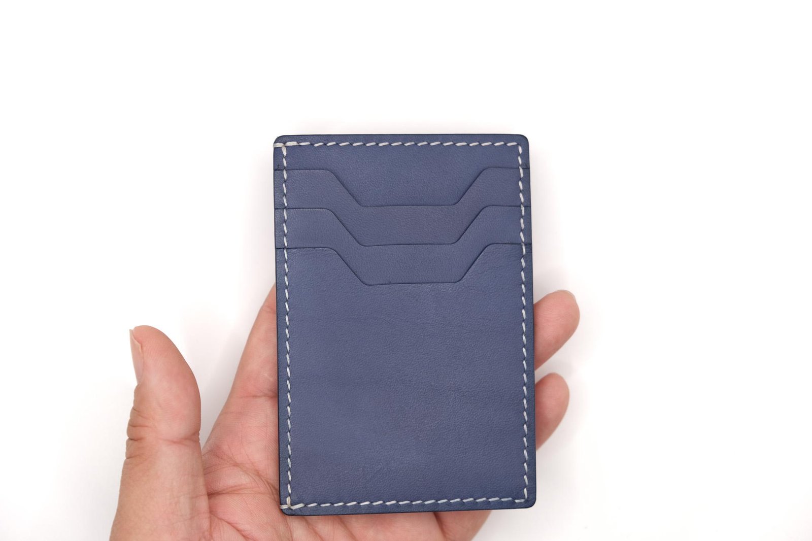 Humpback Whale Leather Card Holder – Hand-Carved Ocean Wallet – Hawaiian Marine Life Art – Blue Sea Gift - Image 9