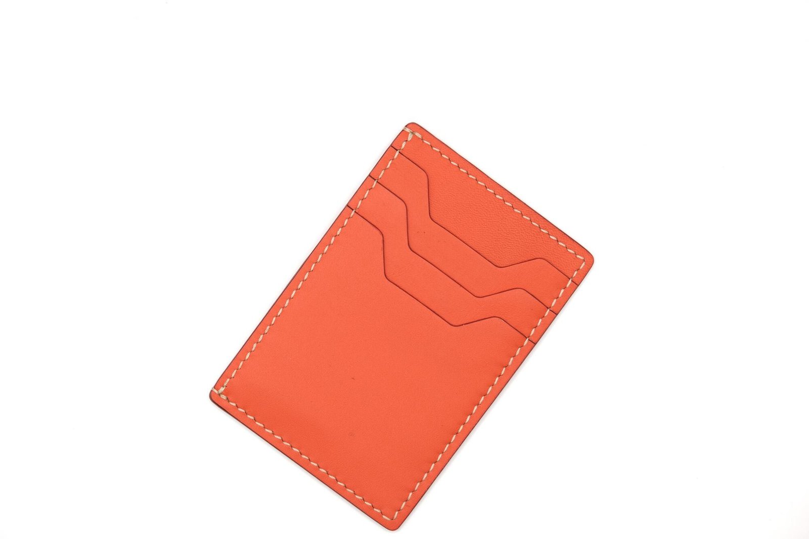 Hand-Carved Leather Card Holder with Mushrooms – Slim Wallet – Handmade Forest-Inspired Leather Card Case - Image 6