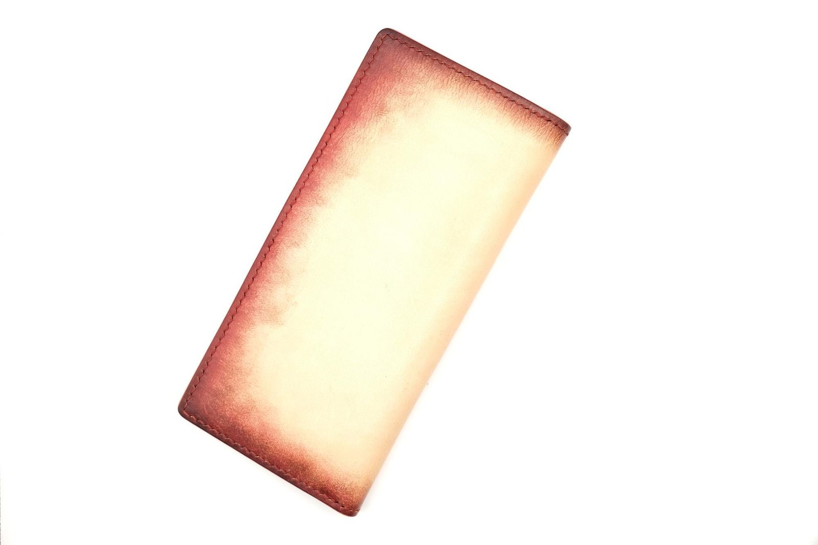 Hand-Tooled Leather Long Wallet – Chickadee Bird Lover Gift Handmade Leather Wallet - Image 4